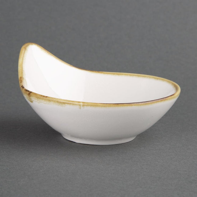 Olympia Kiln Dipping Bowls | Chalk White | 100mm | 70ml | Set of 12 2