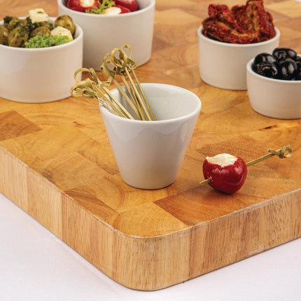 Conical White Porcelain Ramekins 7cm | Olympia | Set of 12 7