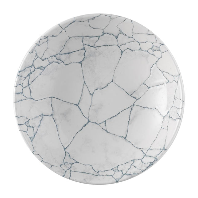 Evolve Coupe Bowl 24.8cm Kintsugi Pearl Grey | Churchill Studio Prints | 12 pcs