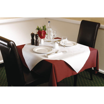 White Paper Tablecloth 90x90cm | Tork 8