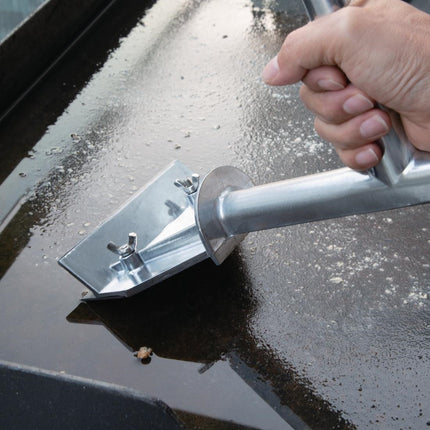 Heavy-Duty Jantex Grill Scraper with Replaceable Blade | 152mm 5