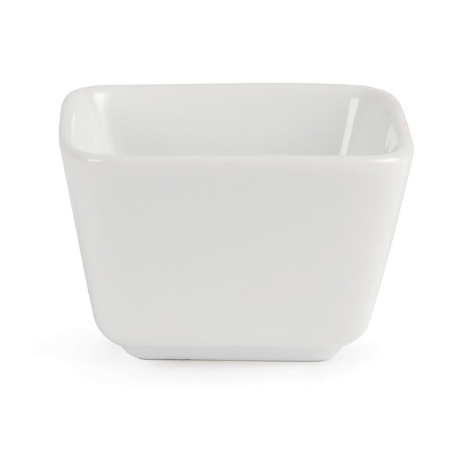 White Porcelain Amuse Bowls 7.5x7.5x5cm | Olympia Whiteware 2