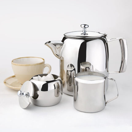 Olympia Concorde Stainless Steel Milk Jug 280ml 3