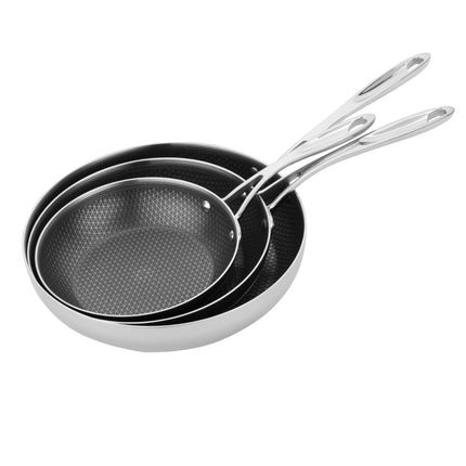 Tri-Shield Stainless Steel Frying Pan with Clad Coating | Vogue | 24 cm 4