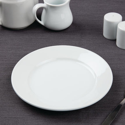 Dinner Plates with Wide Rim | Olympia Athena | 20.2 cm 2