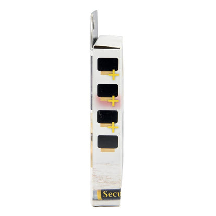 Rectangular Mini Chalkboard Labels with Chalk Marker and Wooden Base Box | Securit Silhouette 3