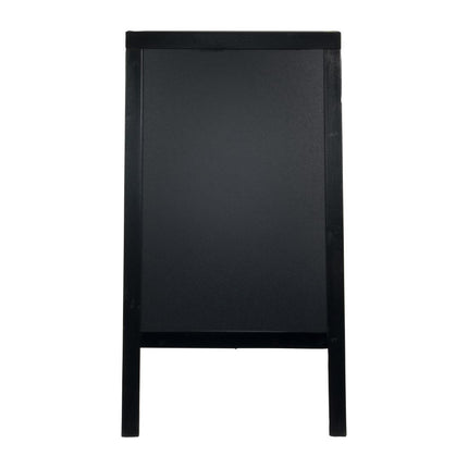 Large Black Woody Sidewalk Chalkboard | Securit 2