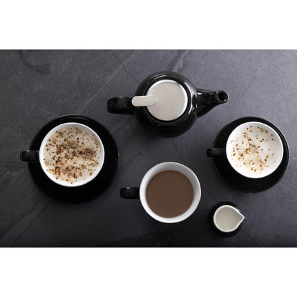 Olympia Cafe Black Teapot 7