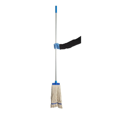 Blue Stay-Flat Kentucky Cotton Mop | SYR 3