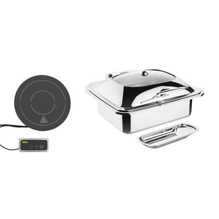 1/2 Size Induction Warmer and Heating Set | Olympia