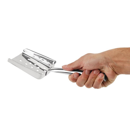 Stainless Steel Fry Scoop with Hollow Handle 26cm | Vogue 2