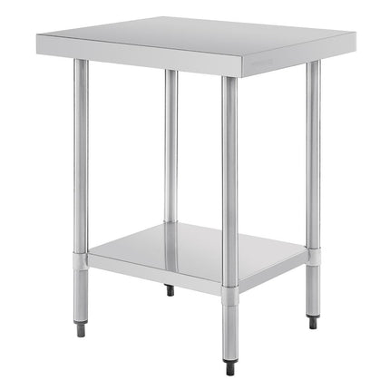 Stainless Steel Worktable without Backsplash | Vogue | 90x60x60 cm