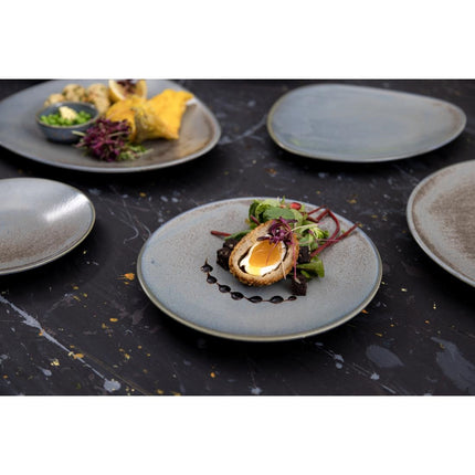 Blue Coupe Plates 180mm | Olympia Ember Collection 2