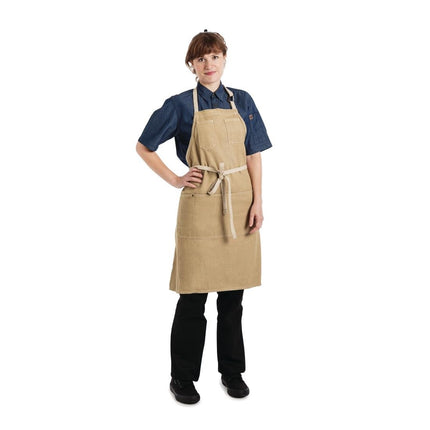 Chef Works Austin Denim Short Apron Natural | Urban Collection 2