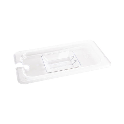 Polycarbonate Lid with Spoon Slot | Vogue | GN 1/4