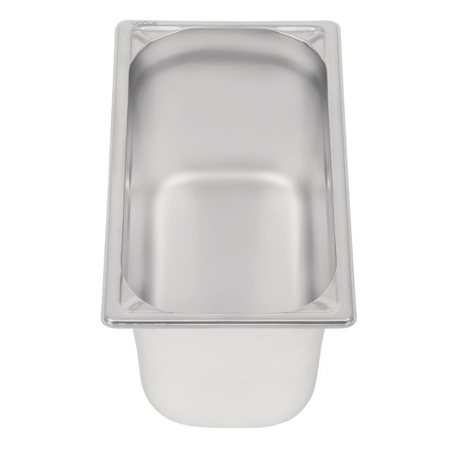 Stainless Steel GN 1/3 Container 150mm Depth | Vogue 2