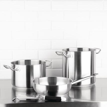 Stainless Steel Induction Saute Pan 24cm | Vogue 7