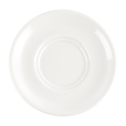 White Porcelain Saucers 15cm (24 pcs) | Churchill Maple 2