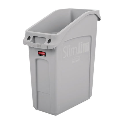 Slim Jim Waste Bin 49L | Rubbermaid | Grey
