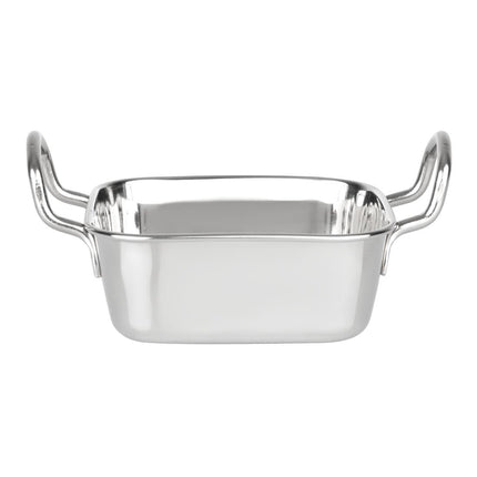 Square Stainless Steel Table Presentation Dish 115x115mm | Olympia 3