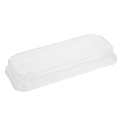 Recycleable PET Lids for No. 2 Sushi Trays | Fiesta | Pack of 300