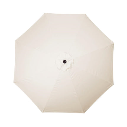 Round UV-Resistant Parasol 3M Diameter | Bolero Sevilla | Cream 6