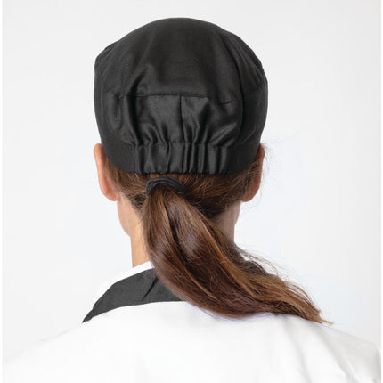 Polyester-Cotton Skull Cap with Elastic Band | Nisbets Essentials 4
