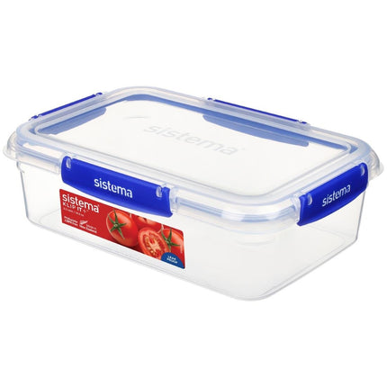Rectangular Food Storage Container 2.2L | Sistema Klip It Plus