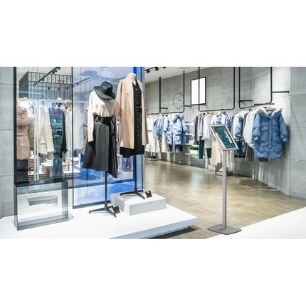 Freestanding Info Stand with Click Frame A4 25mm | Europel 7