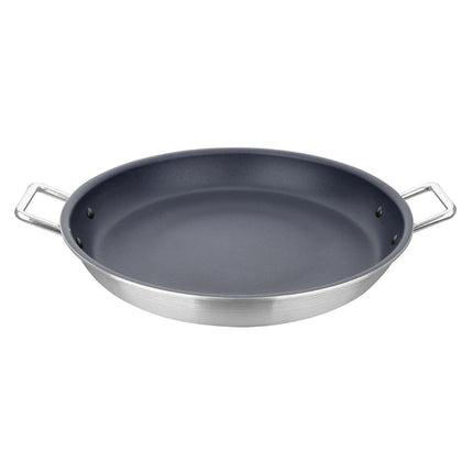 45 cm Aluminium Non-Stick Teflon Platinum Plus Paella Pan | Vogue