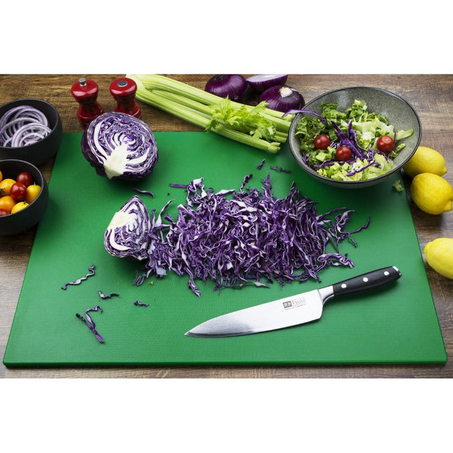 LDPE Cutting Board Green 600x450x10mm | Hygiplas 2