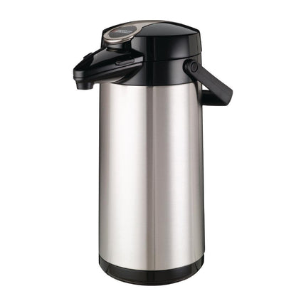 Stainless Steel Pump Thermos Coffee Jug 2.2L | Bravilor Furento