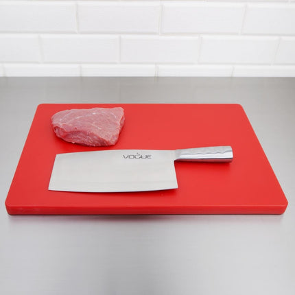 Vogue Stainless Steel Chinese Cleaver 21cm 4