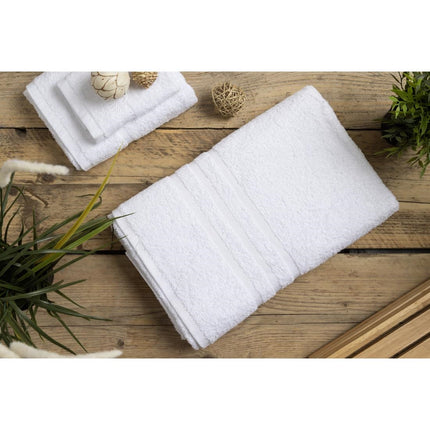 Cotton Bath Sheet White 100x150cm | Mitre Comfort Nova 10