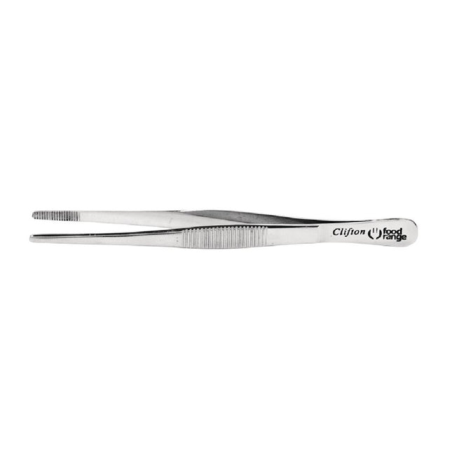Stainless Steel Micro Tweezer with Rounded Tip 16cm