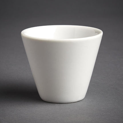 Conical White Porcelain Ramekins 7cm | Olympia | Set of 12