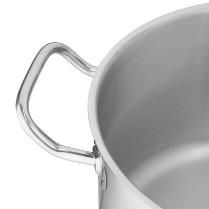 Stainless Steel Induction Stockpot 24cm 7L | Vogue 4