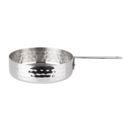 Mini Hammered Steel Table Presentation Saucepan 125mm | Olympia 2