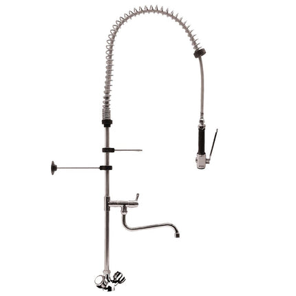 Pre-Rinse Faucet with Swivel Spout and Control Knobs 120cm | Gastro M