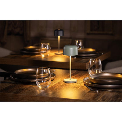 Table Lamp with Round Shade Salie 200mm | Olympia Siena 2