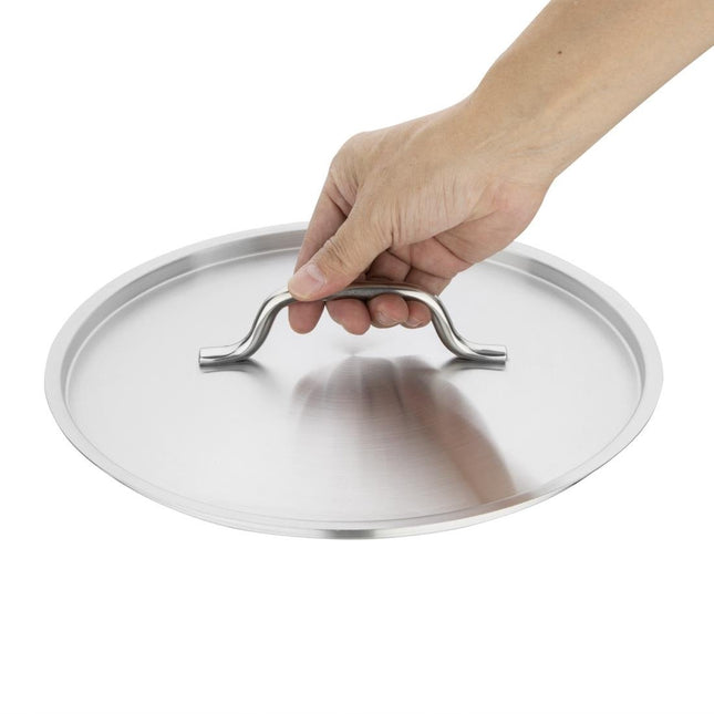Stainless Steel Lid 28cm with Handle | Vogue 2
