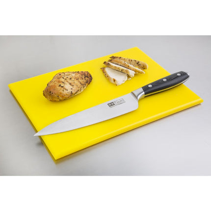 HDPE Cutting Board Yellow 300x225x12mm | Hygiplas 5