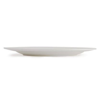 Porcelain Plates with Wide Rim 27cm | Olympia Lumina 4