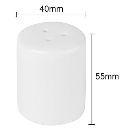 Pepper Shakers | Olympia Athena | 12 Pieces | White Hotel Porcelain 5