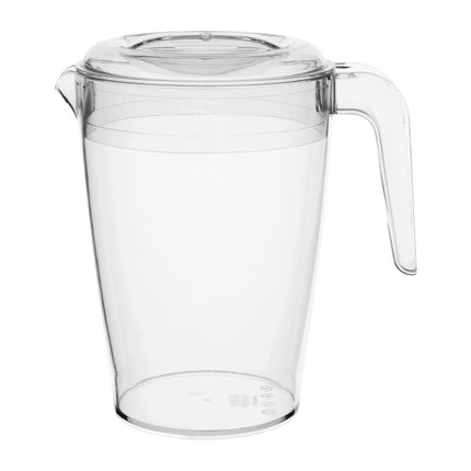 Stackable Polycarbonate Lid for 1L Jug | Olympia Kristallon 4