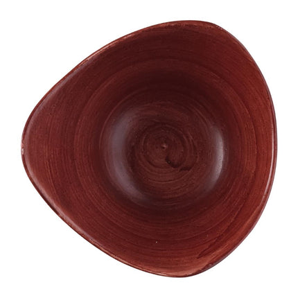 Stonecast Patina Bowl 152mm Red Rust | Churchill | 12 pcs