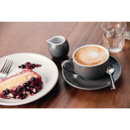 Café Porcelain Saucers Grey | Olympia 5