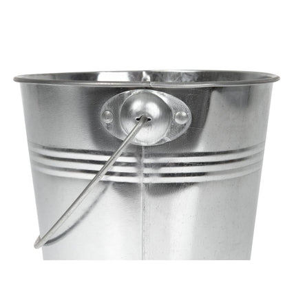 Galvanized Round Bucket | Olympia | 13cm Diameter 5