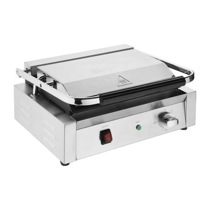 Bistro Large Ribbed Contact Grill | Buffalo