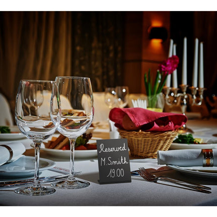 Buffet Presentation Name Cards A7 with White Chalk Marker | Securit 7